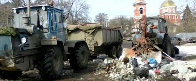 В Уфе коммунальщики ликвидировали большую свалку возле храма