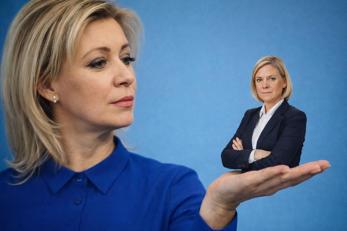 «Стереть Россию в пепел». Захарова жёстко осадила шведскую экс-премьершу, которую охватил ядерный зуд