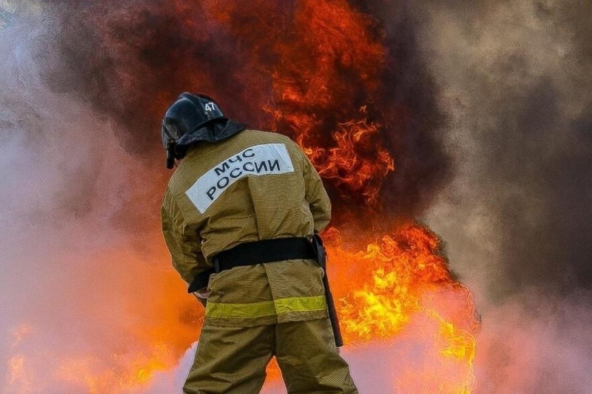 В Кемеровской области произошло несколько крупных пожаров