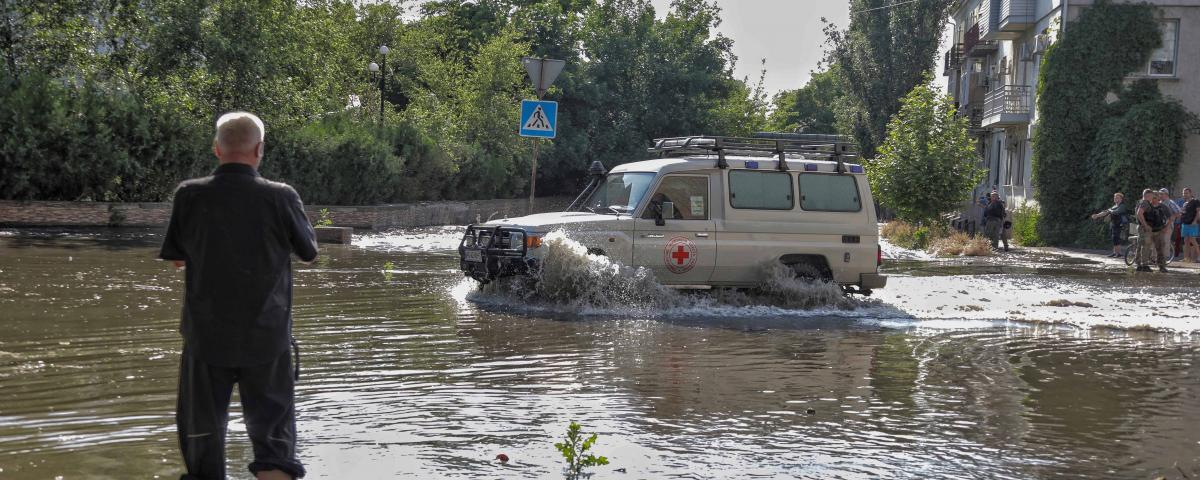 Херсонские власти сообщили об обстреле со стороны ВСУ во время эвакуации жителей