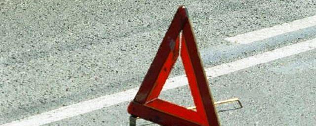 Пять автомашин пострадали в аварии под мостом в Барнауле