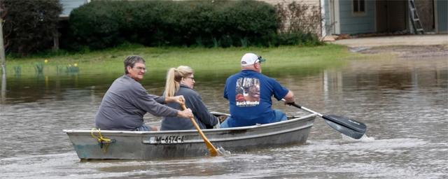Из-за наводнения ввели режим ЧС в штате Миссисипи