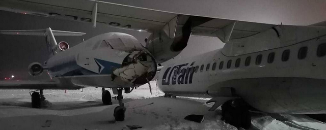 В Сургуте столкнулись два самолета
