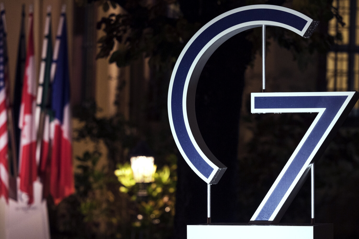 G7 согласовало совместное заявление по компенсации ущерба Украине