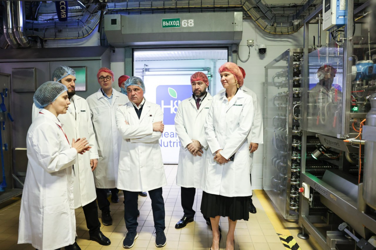 Андрей Воробьев: Модернизация молокозавода «Чеховский» увеличит производство йогуртов на 6 тысяч тонн в год