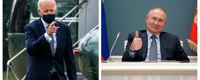 Владимир Путин пожелал Джо Байдену здоровья в ответ на слова об «убийце»