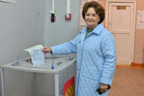 «Крайне важно, чтобы никто не оставался в стороне»: Спикер Ивановской облдумы Марина Дмитриева проголосовала на выборах депутатов Госдумы РФ