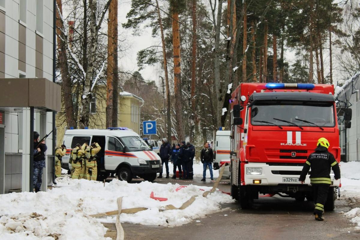 В клинической больнице Городского округа Пушкинский провели антитеррористическую тренировку