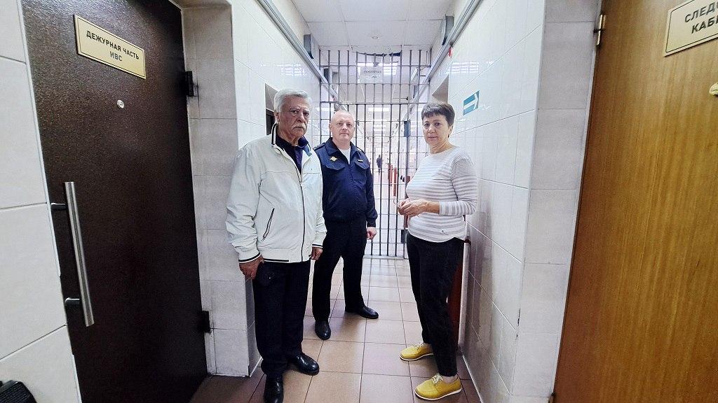 Члены Общественного совета при УМВД «Пушкинское» Городского округа Пушкинский проверили условия в изоляторе временного содержания