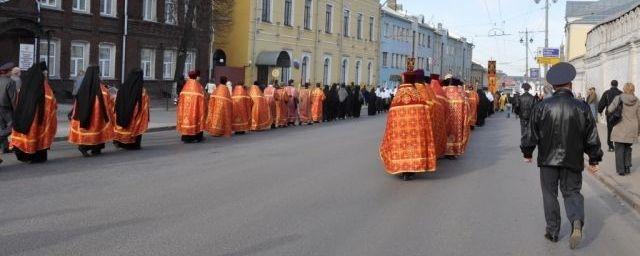 Центр Владимира перекроют в день празднования Пасхи