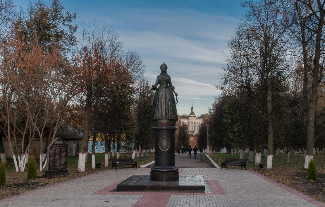 В Богородицке завершили благоустройство городского парка