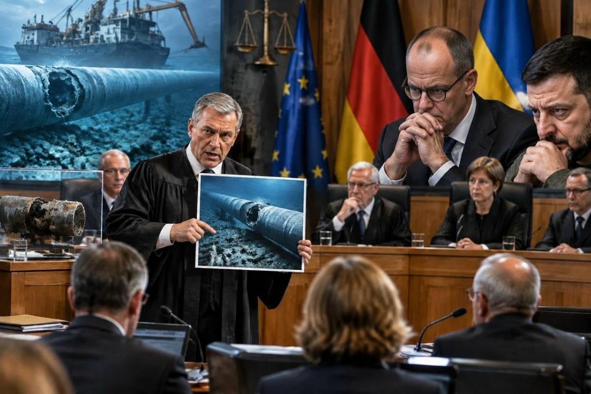 Немцы сливают Украину. Начался суд по «Северным потокам», прокурор удивил всех