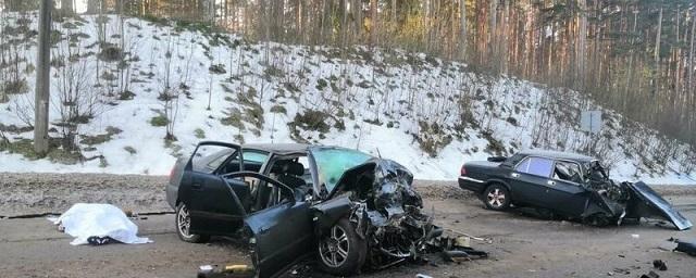 В Псковской области при столкновении двух машин погибли пять человек