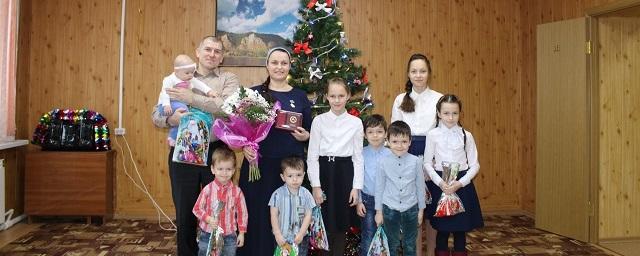 Жительнице Пеледуя присвоили звание «Матери-героини»