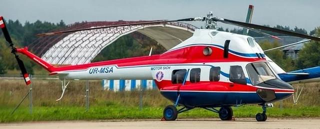 В Запорожье прошли испытания первого украинского вертолета «Надежда»