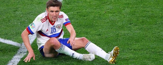 Юрий Жирков покинул расположение сборной и не сыграет на Евро-2020