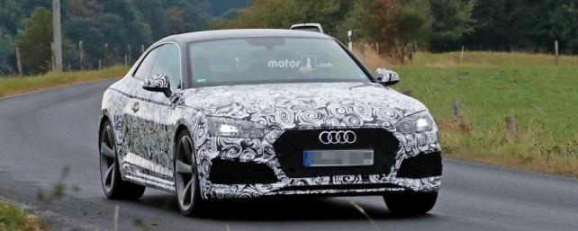 Audi начала тестировать «заряженный» RS5