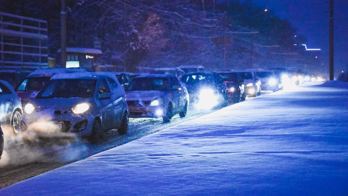 Дороги Нижнего Новгорода сковали девятибалльные пробки