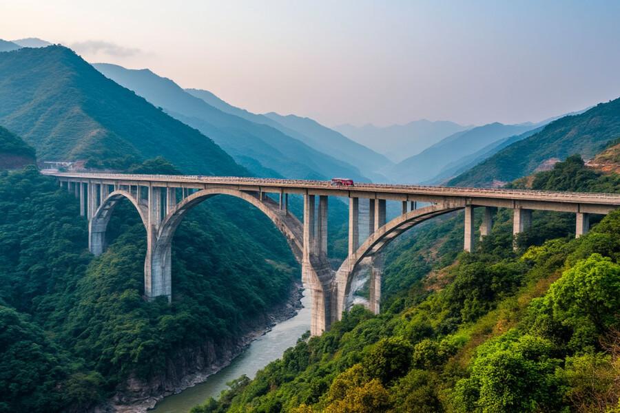 Стеклянная бездна: в Китае открыли самый высокий мост в мире