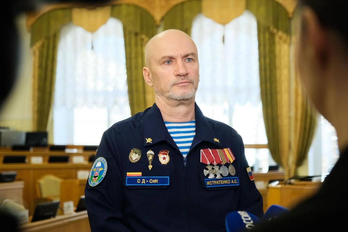 «Патриотизм у меня на генетическом уровне»: Астраханец Александр Истратенко пошел на СВО вслед за сыном