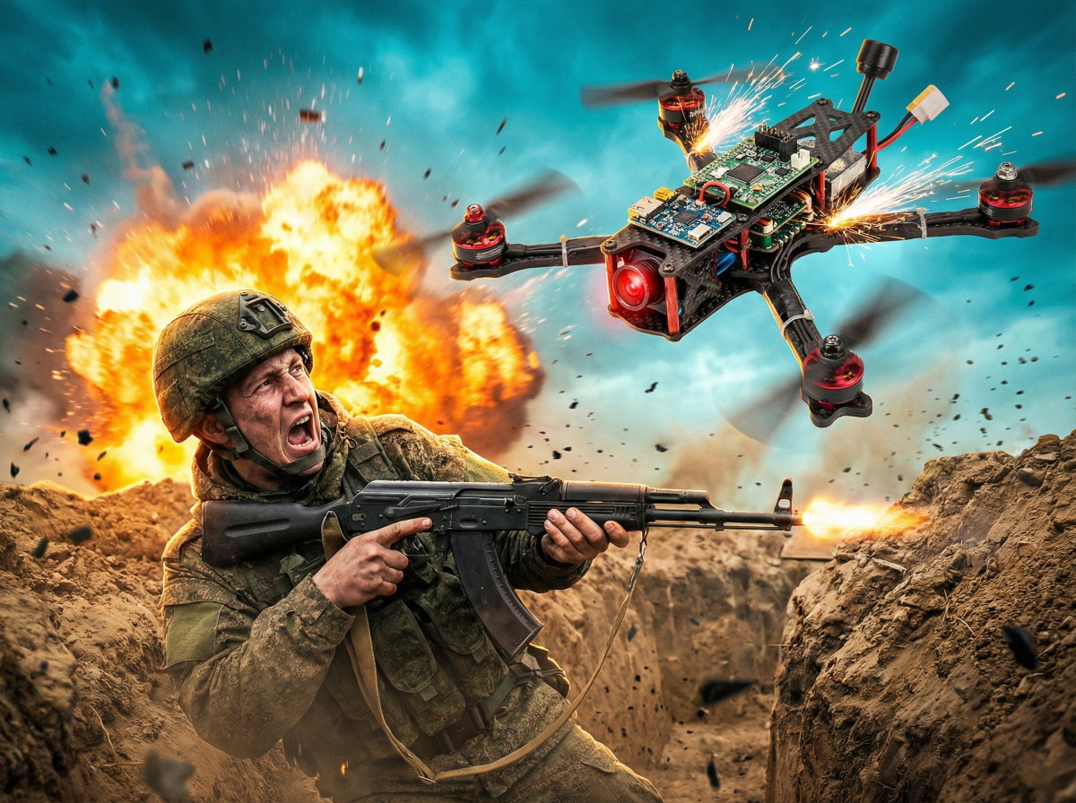 В зоне СВО летают смартфоны-камикадзе. От Марса до Донбасса: IT-гигант воюет против России