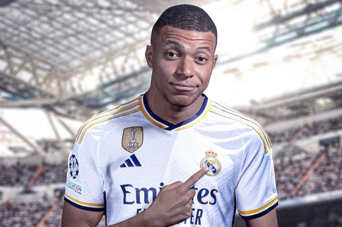 Mbappe has officially become a Real Madrid player