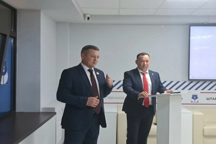 Председатель Народного Хурала Артем Михайлов оценил выпускные проекты ветеранов СВО в рамках программы «Герои 08»