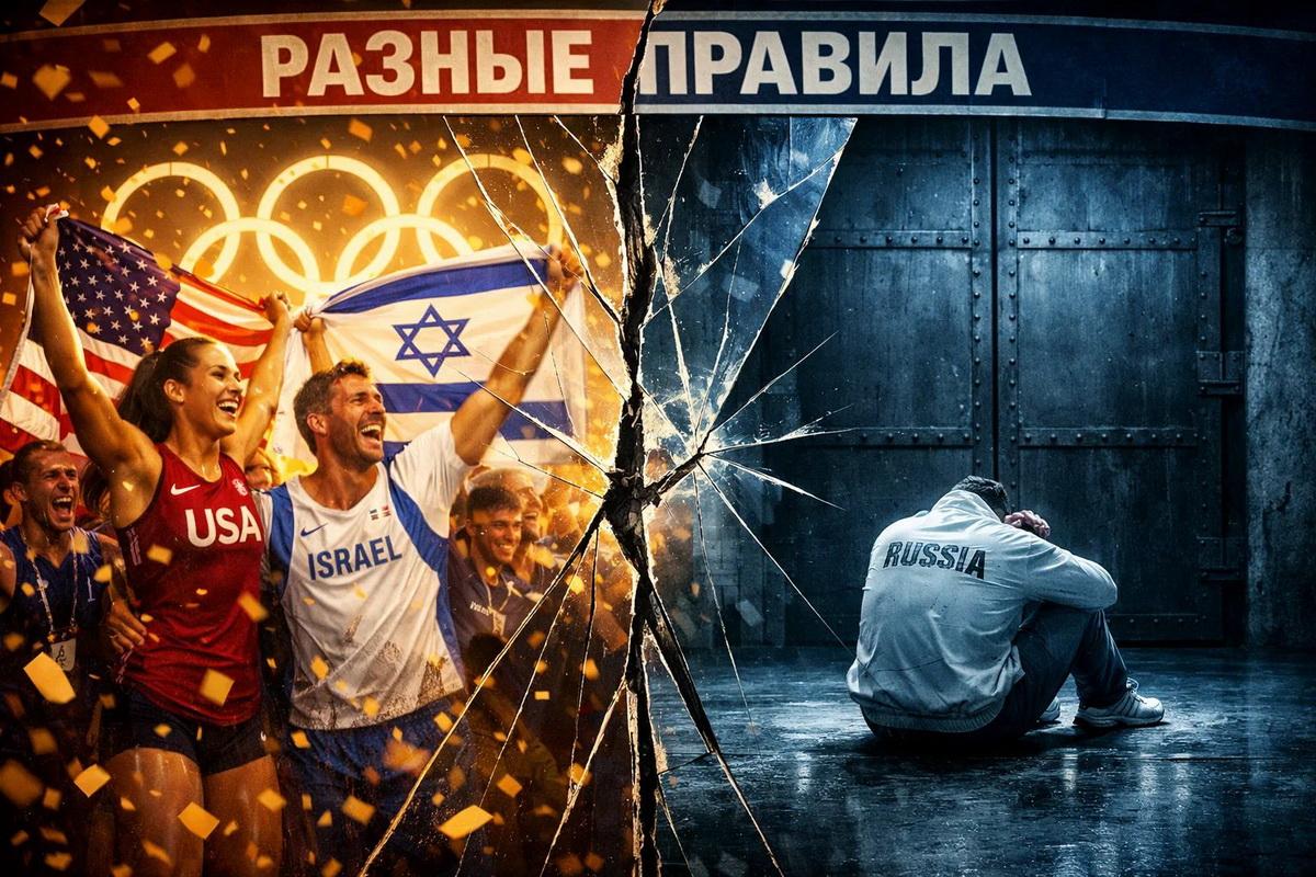 Лицемерие и клоунада: 7 миллиардов причин, почему МОК простил США и Израиль, но не Россию
