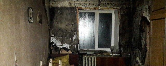 В Ижевском при пожаре в многоквартирном доме погиб мужчина