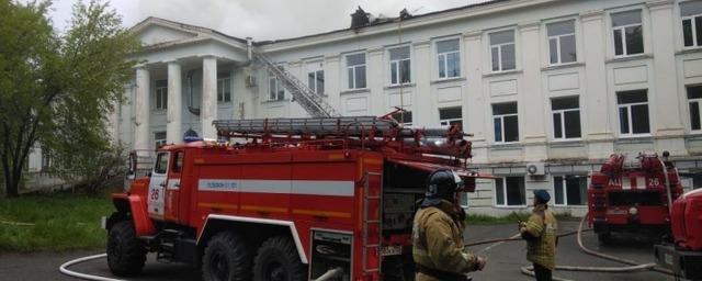 Спасатели локализовали пожар в больнице Приморского края