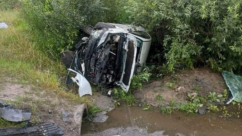 В Московской области при съезде автомобиля в кювет погибли два человека