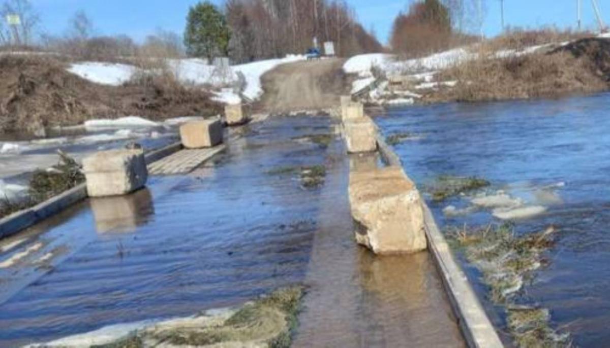 Талые воды наступают на Ивановскую область