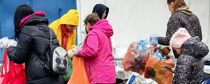 В Щелкове провели акцию по сбору вторсырья