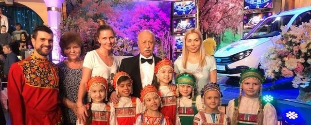 Детский коллектив из Красногорска принял участие в съемках капитал - шоу «Поле Чудес» на Первом канале