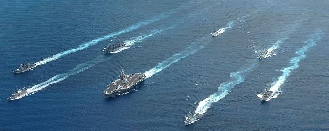 Авианосная ударная группа ВМС США выдвинулась к Корейскому полуострову