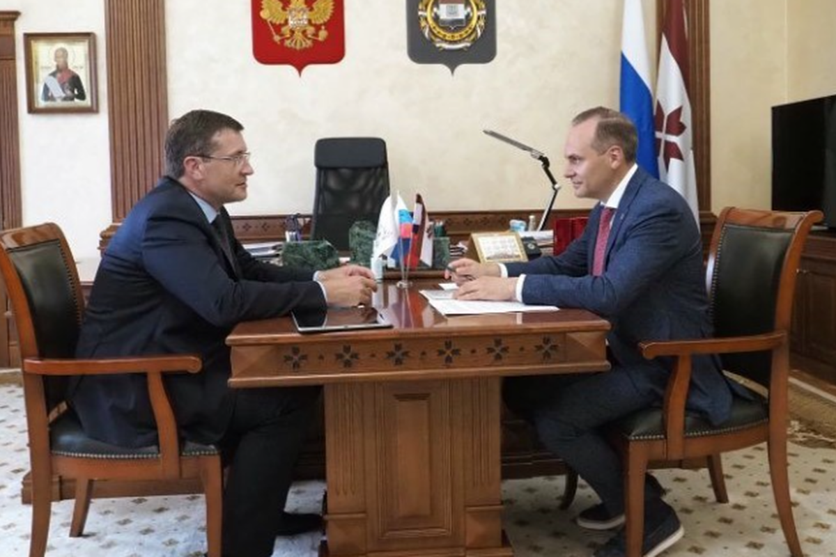 Артём Здунов обсудил сотрудничество с главой Нижегородской области