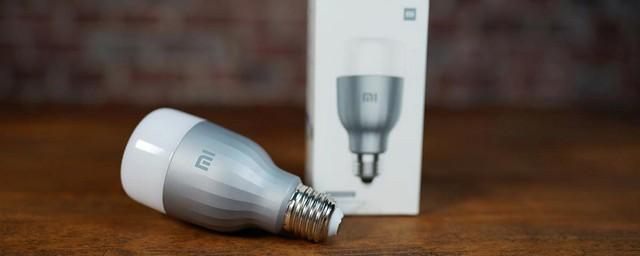 Xiaomi представила смарт-лампочку Mi LED Smart Bulb