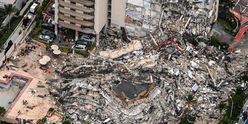 После обрушения здания во Флориде Джо Байден объявил режим ЧС