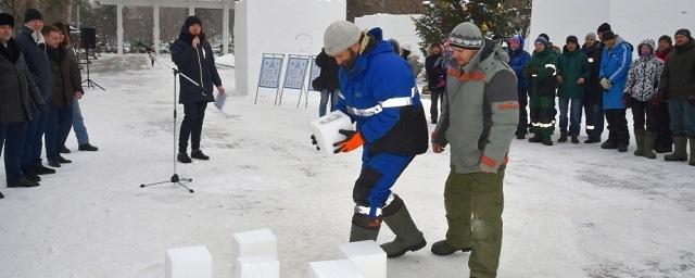 В Хабаровске состоялось открытие краевого конкурса снежных скульптур