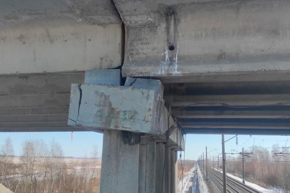В Новосибирской области закрыли мост после выявления серьезных дефектов