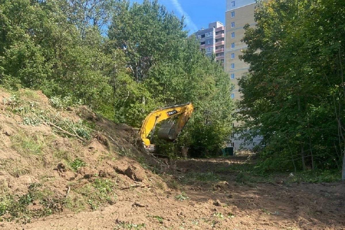 Во Владимире приступили к благоустройству территории ЖК «Дуброва парк»