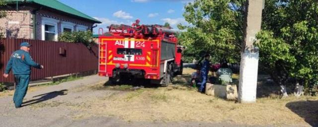 В Ростовской области при пожаре погибли двое малолетних детей