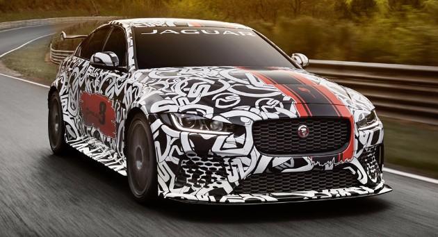 Jaguar представил мощный седан XE SV Project 8