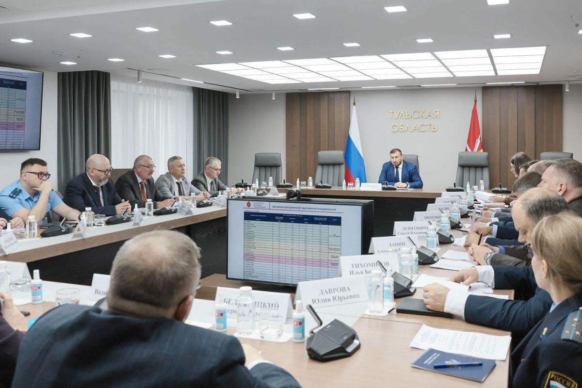 В Тульской области разработали план по погашению долгов ЖКХ за коммунальные ресурсы