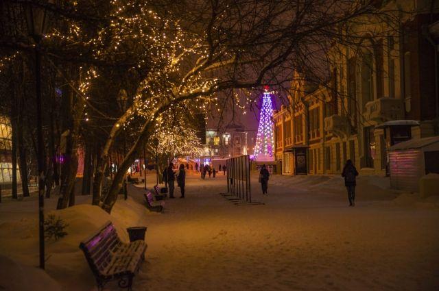 На покупку новогодних гирлянд новосибирская мэрия потратит три миллиона рублей