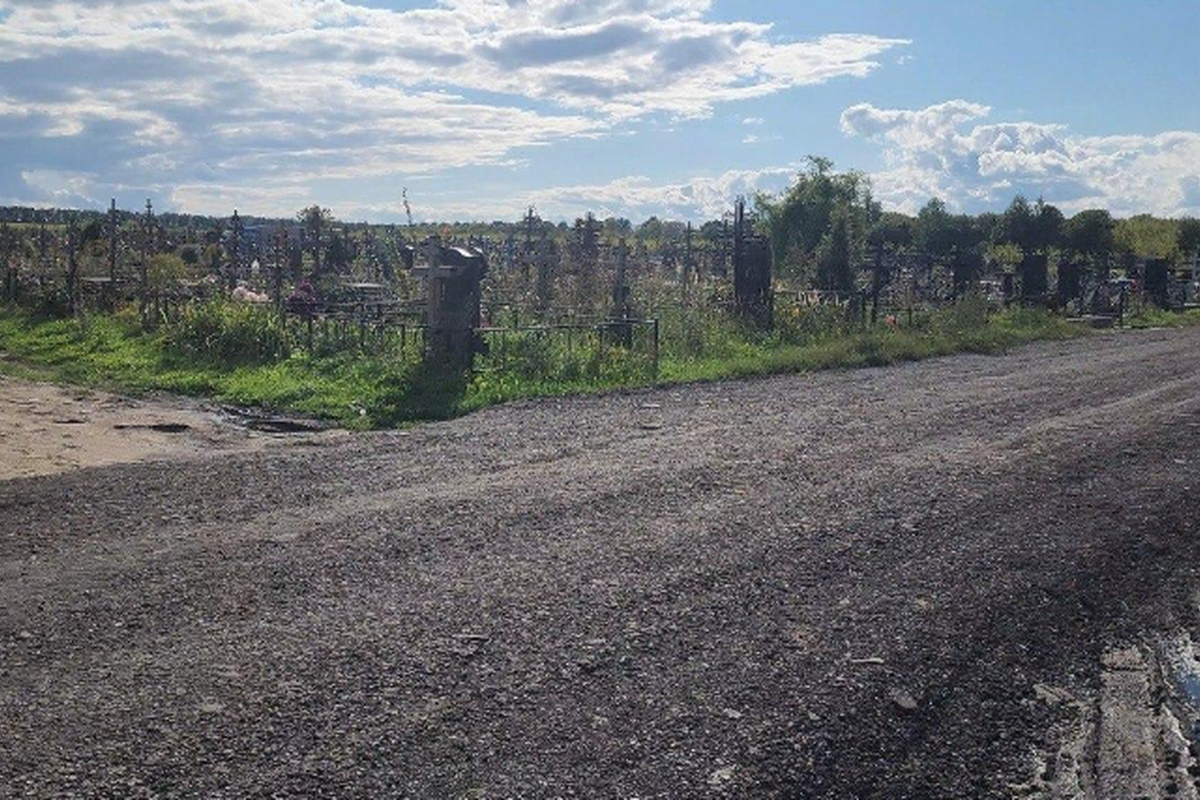 В Саранске после жалоб местных жителей начали ремонтировать дорогу к кладбищу