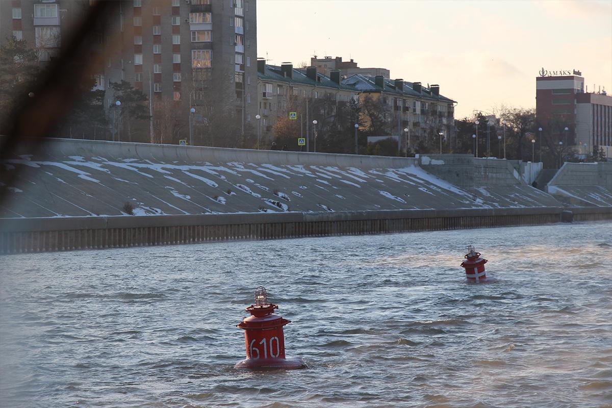 Навигационный период на Новосибирском шлюзе завершен
