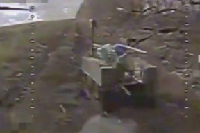 ВС России уничтожили наземного робота ВСУ в районе Красноармейска