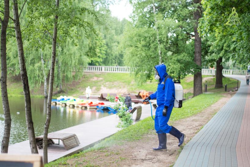 В мае в парках г.о. Красногорск будет проводиться обработка от клещей