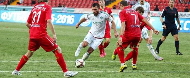 ФК «Уфа» победила ФК «Терек» со счетом 1:0